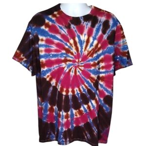 New Multicolor Tie-Dye Unisex Shirt